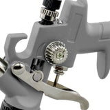 Pneumatic 0.8 mm Tip Mini HVLP Gravity Feed Spray Gun