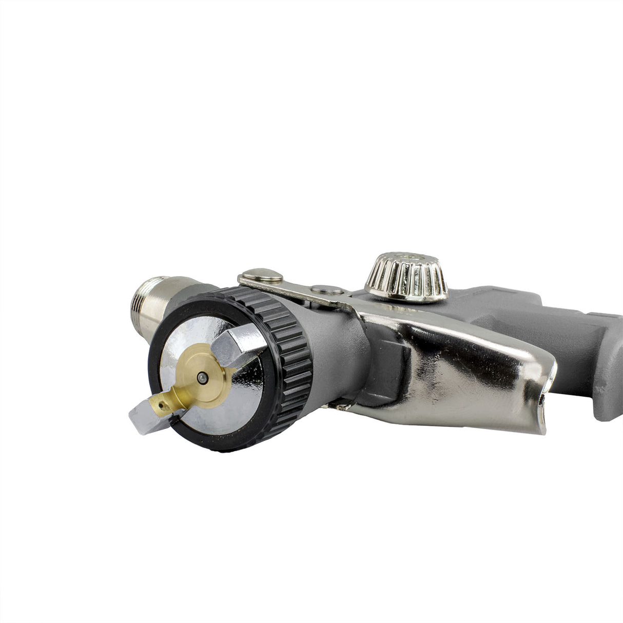 Pneumatic 0.8 mm Tip Mini HVLP Gravity Feed Spray Gun