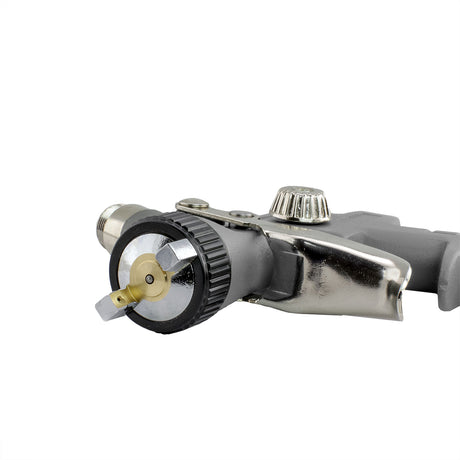 Pneumatic 0.8 mm Tip Mini HVLP Gravity Feed Spray Gun