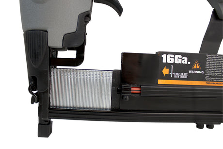 Pneumatic 3-in-1 16-Gauge and 18-Gauge 2-1/2" Finish Nailer / Stapler
