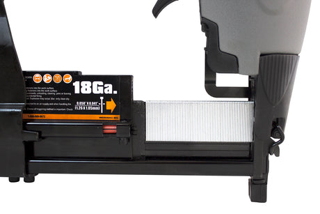 Pneumatic 3-in-1 16-Gauge and 18-Gauge 2-1/2" Finish Nailer / Stapler