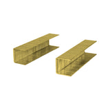 16-Gauge 1" Glue Collated Galvanized Wide Crown Staples with 1" Crown (2000 Count)