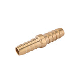 Z3838MMBC 3/8" x 3/8" Male to Male Brass Barbed Coupler with Clamps