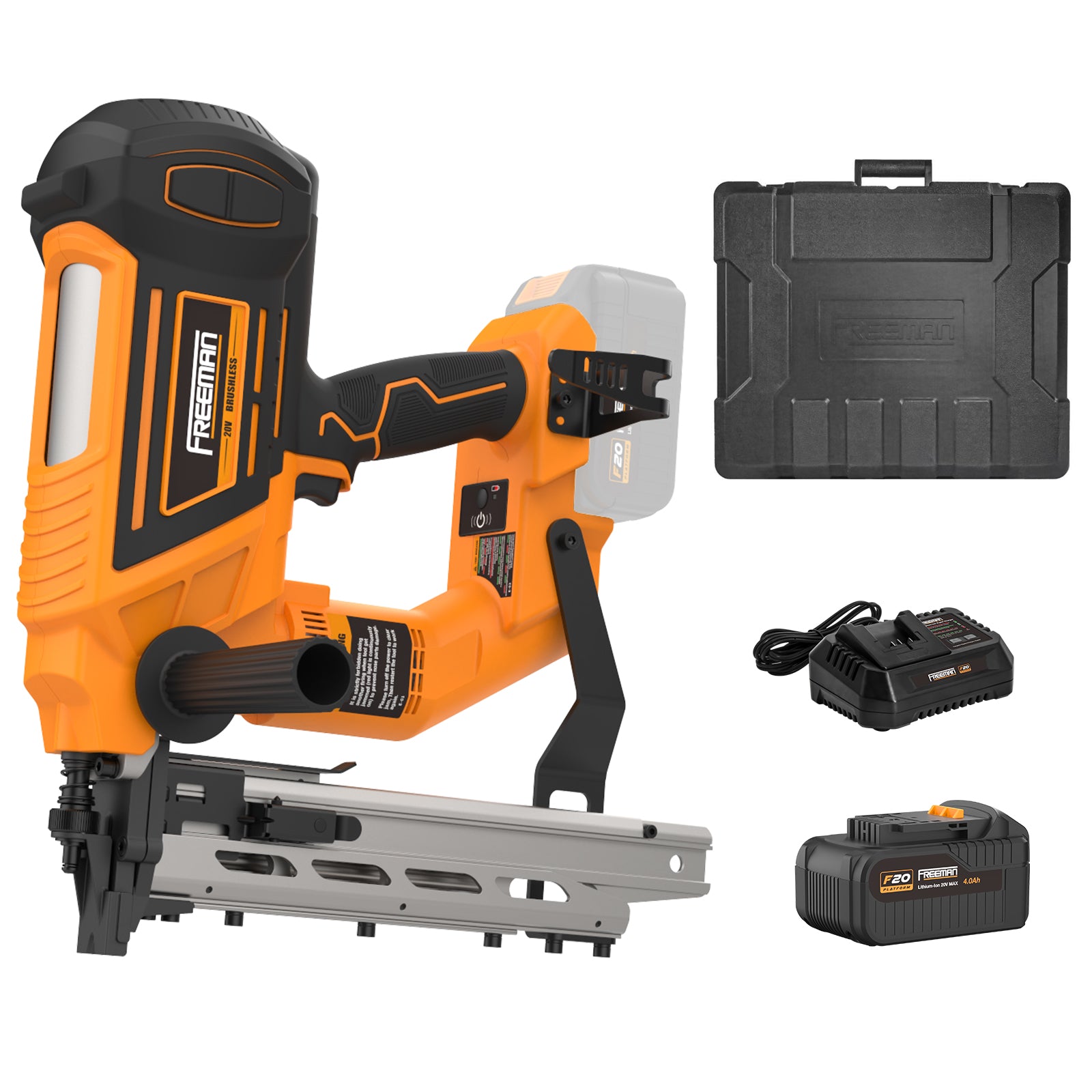 20V Cordless and Brushless 9-Gauge 2