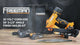 20V Cordless and Brushless 34° 2-1/2" Angle Finish Nailer Kit