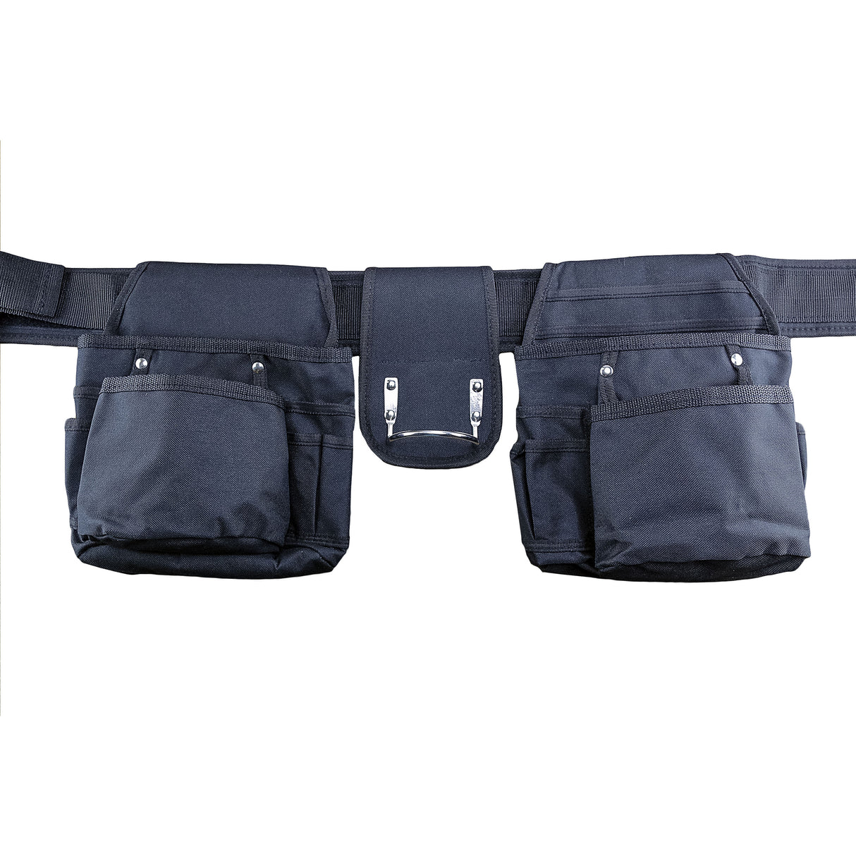 TBELT Canvas Tool Belt with Hammer Holster, Pockets, and Adjustable Belt